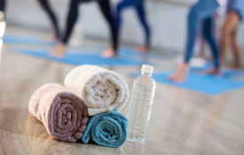 Fitness Laundry Towels At Yoga 1800X900